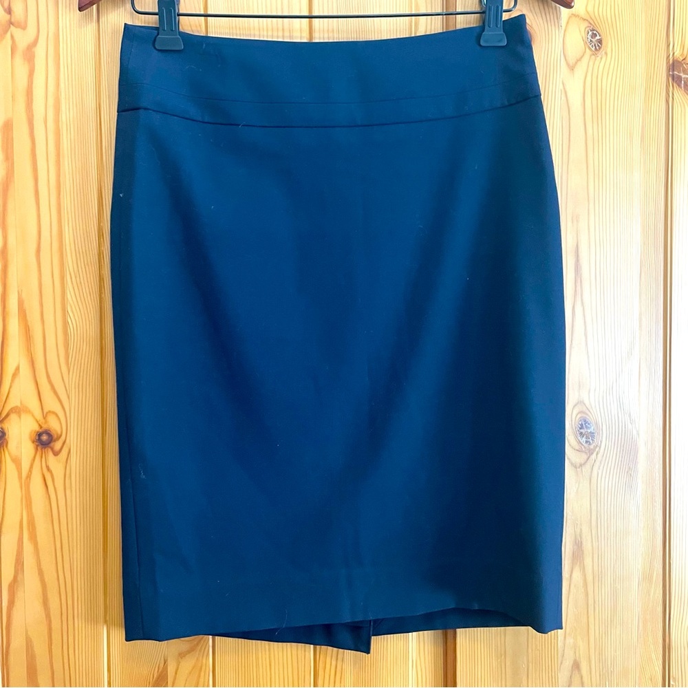 Navy Limited Collection Classic Pencil Skirt